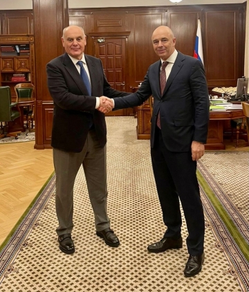 BZHANIA AND SILUANOV DISCUSSED ISSUES OF SOCIO-ECONOMIC DEVELOPMENT AND FINANCIAL INTERACTION WITH ABKHAZIA FOR 2022-2025