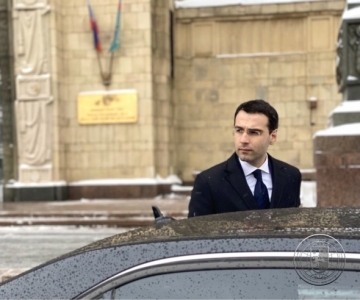 INAL ARDZINBA LEFT FOR WORKING VISIT TO MOSCOW