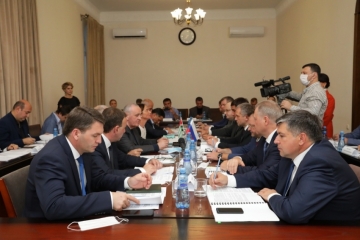 THE CABMIN HELD A MEETING ON SOCIAL AND ECONOMIC COOPERATION OF ABKHAZIA AND RUSSIA