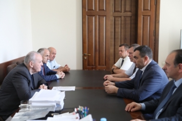 ALEXANDER ANKVAB RECEIVED REPRESENTATIVES OF THE RUSSIAN MINISTRY OF AGRICULTURE